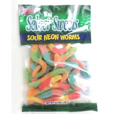 Sour Neon Gummi Worm